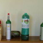 oxygen cylinders